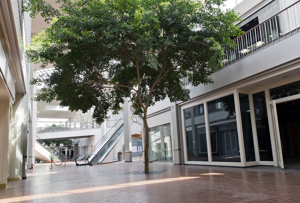 Delar av Highland Mall har stått tomma sedan köpcentrumet stängdes.