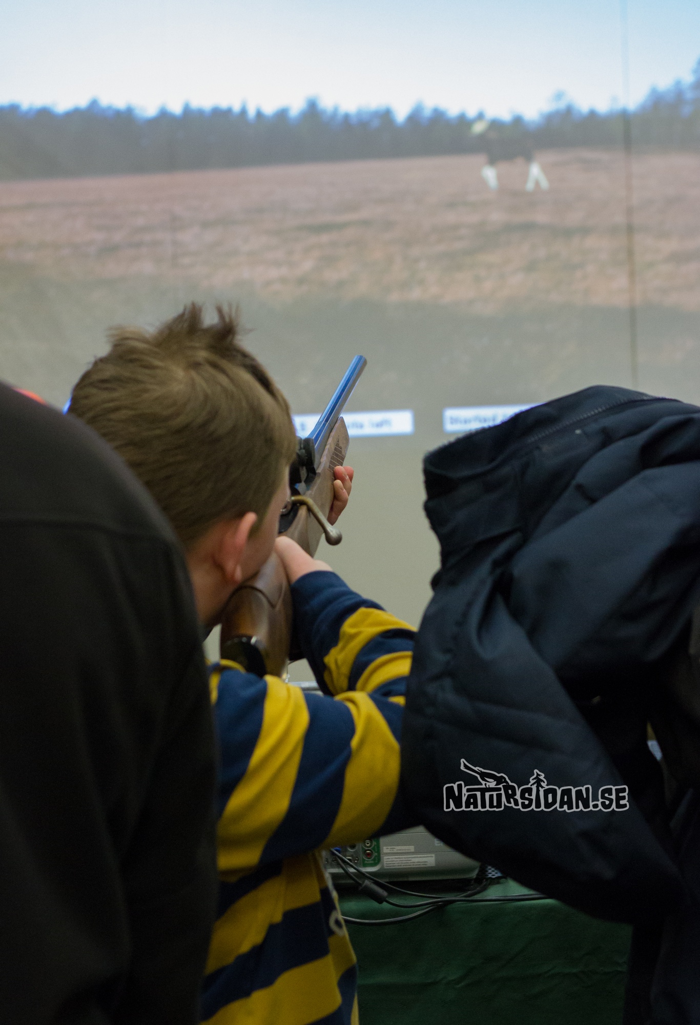Svenska Jägareförbundet försökte locka nya medlemmar med virtuellt älgskytte. Foto: Erik Hansson