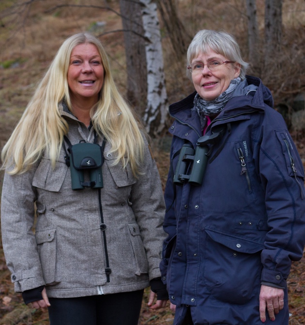 Gigi Sahlstrand och Eva Stenvång Lindqvist. Foto: Erik Hansson