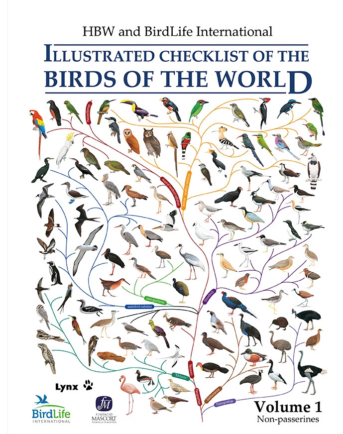 International Illustrated Checklist of the Birds of the Worlds omslag.