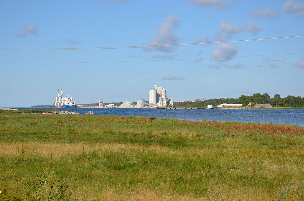 Nordkalks anläggning i Storugns på Gotland. Foto: Bengt Oberger via Wikimedia