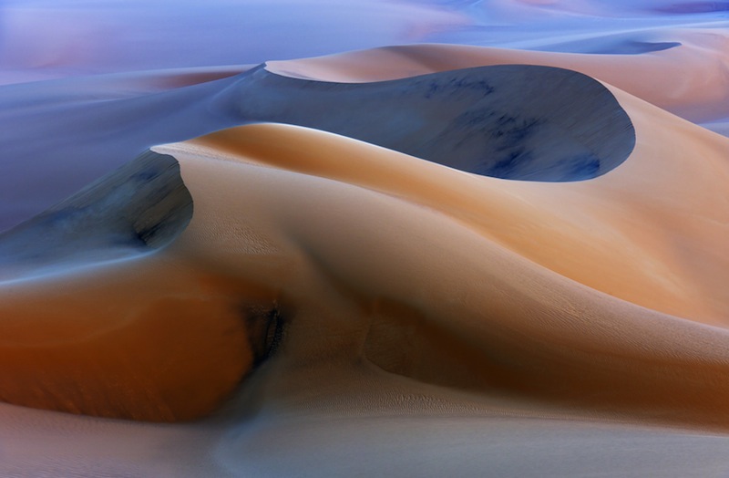 Vinnare, landskap. Foto: Stephan Fürnrohr - "Dune before sunrise"