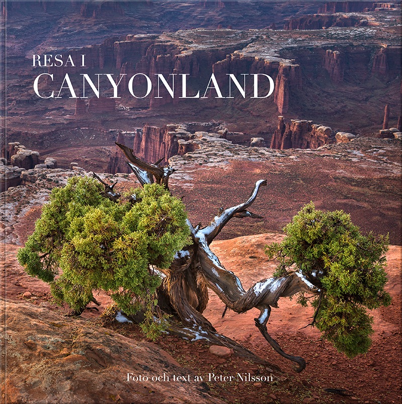 Omslaget till "Resa i Canyonland" av Peter Nilsson