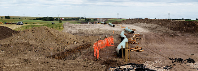 Oljeledningen Dakota Access Pipeline. Foto: Lars Plougmann via Flickr https://www.flickr.com/photos/criminalintent/