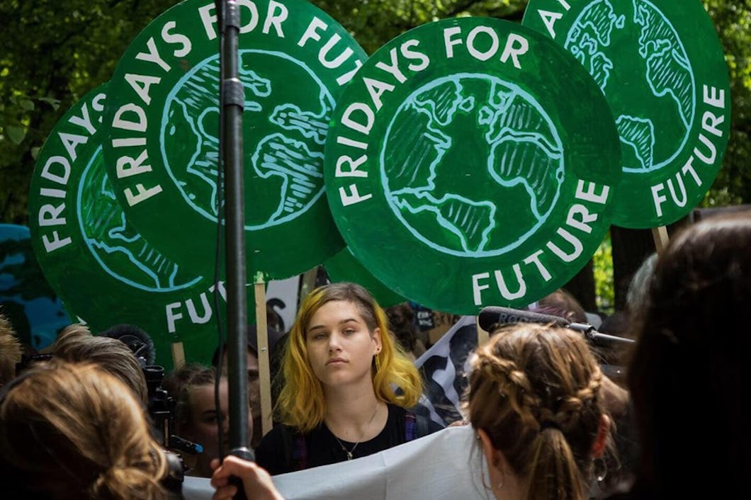Klimatstrejk med Fridays For Future