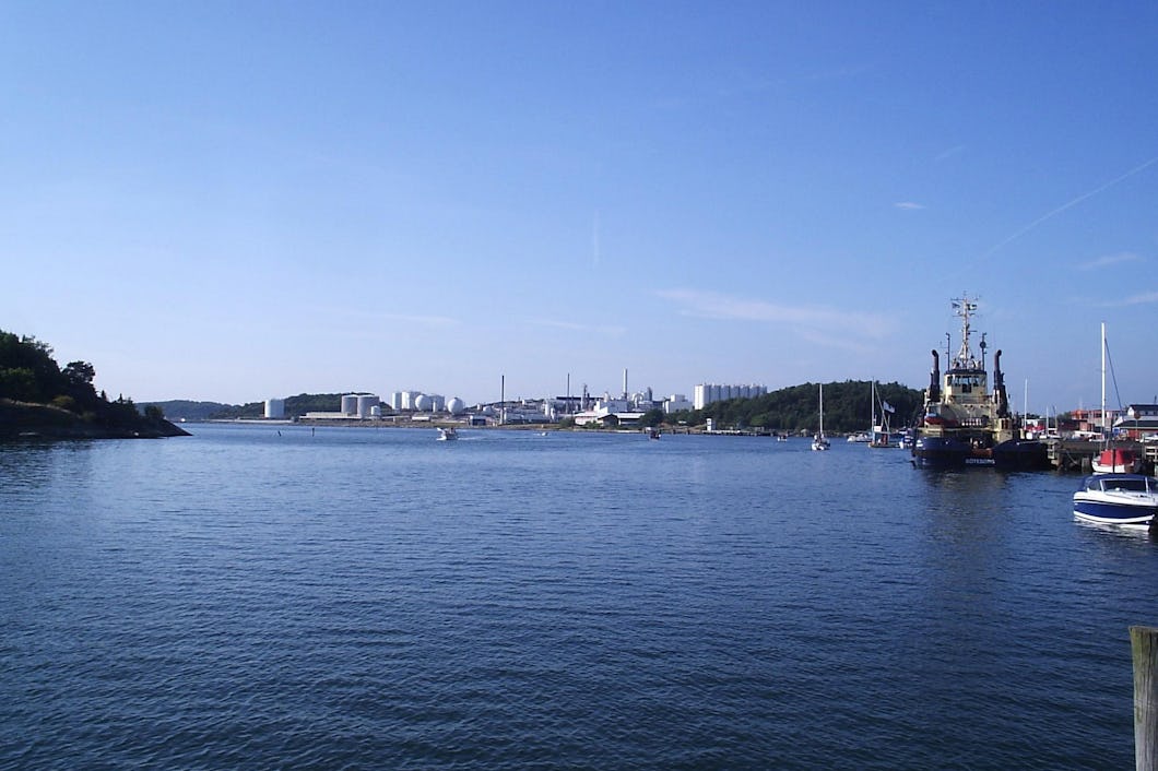 Hamn i Stenungsund.