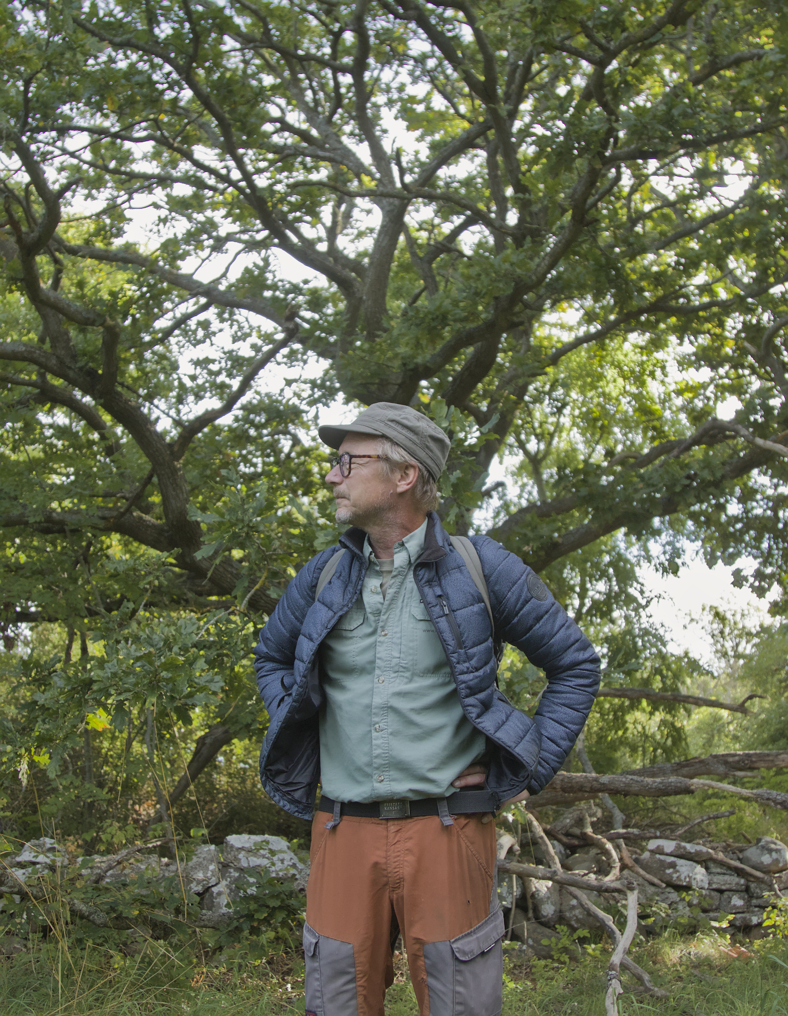 Tommy Knutsson vid modereken.