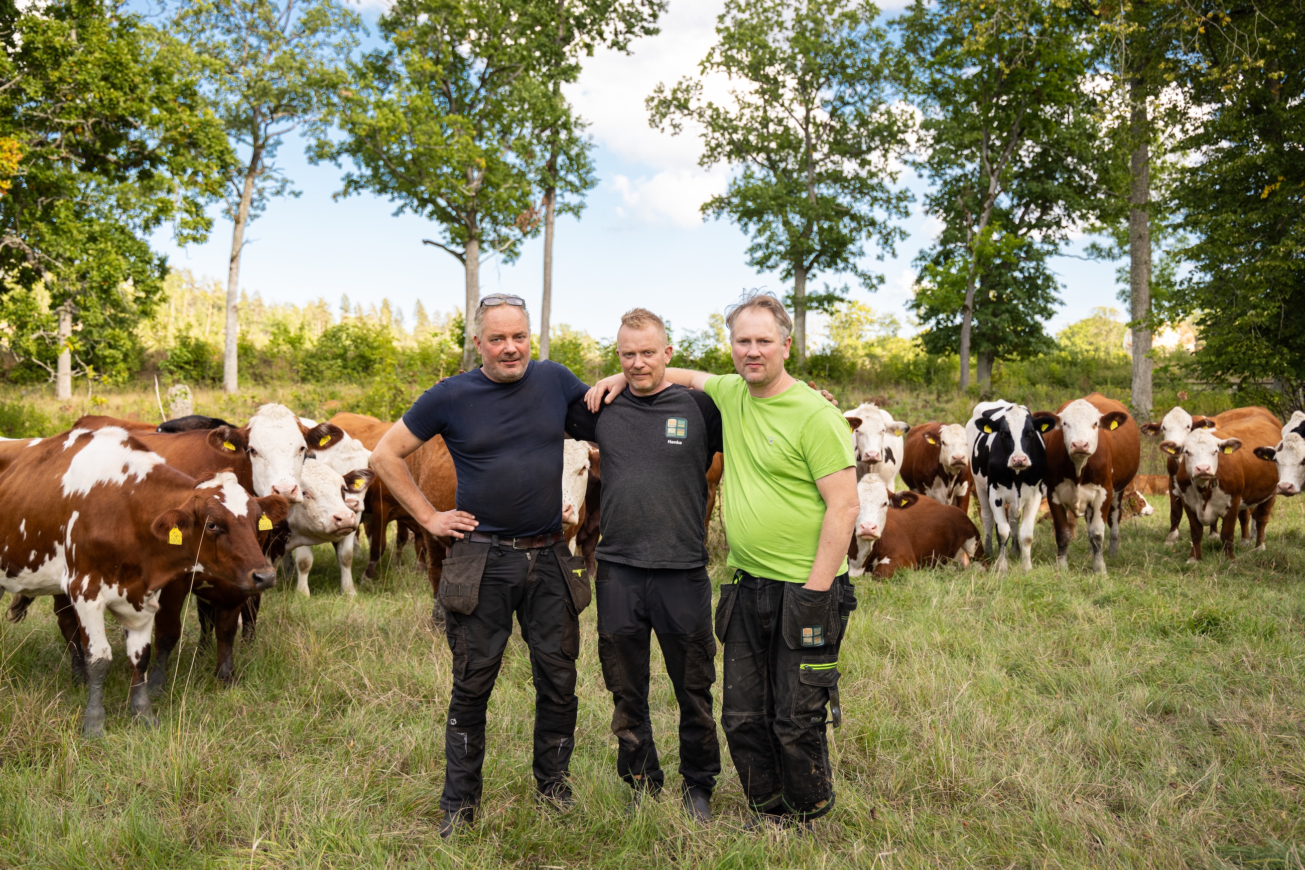Mathias, Henrik och Gabriel Jonsson är Årets östersjöbonde i Sverige.
