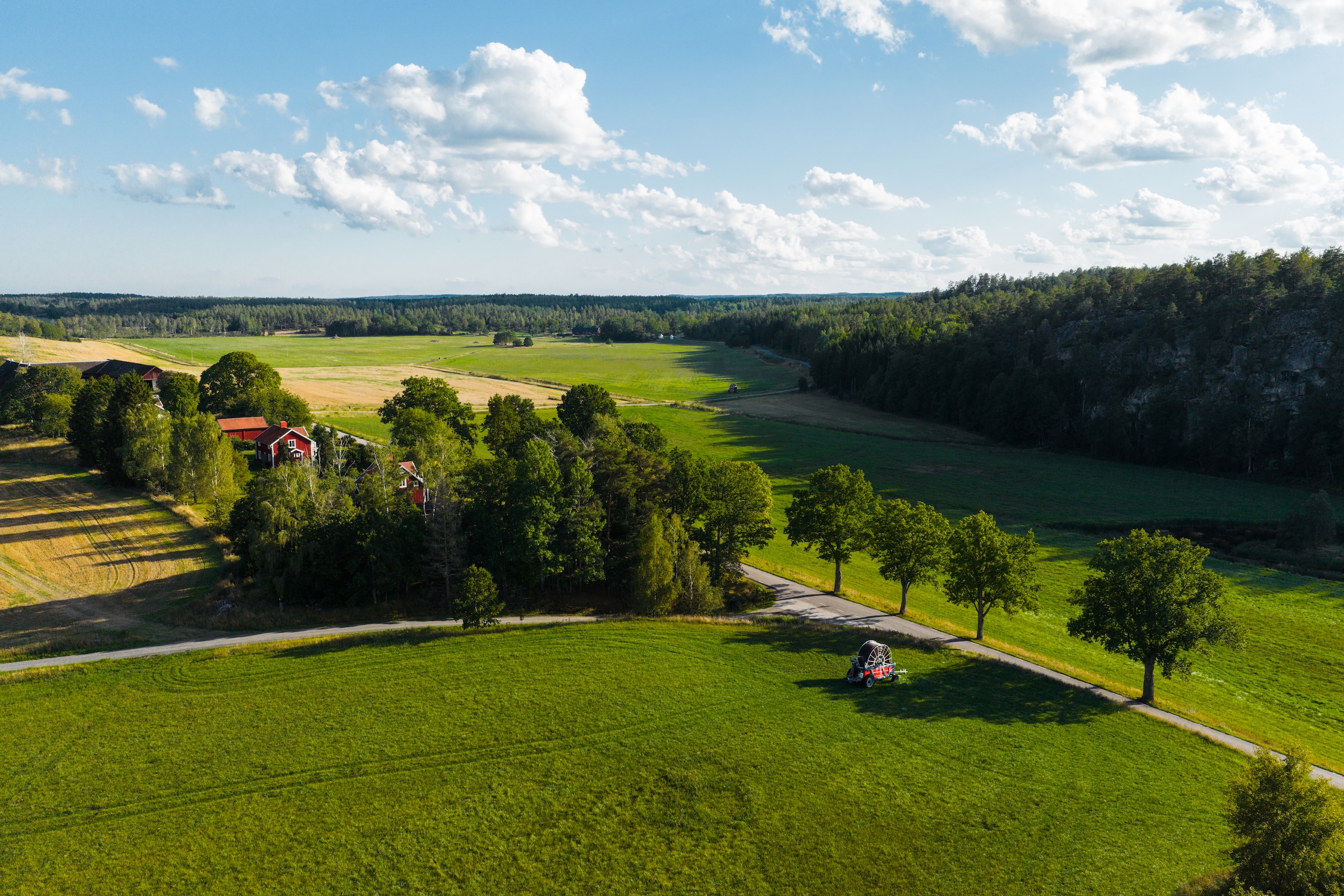 Hyllela gård, Västerviks kommun, Småland, Sverige.