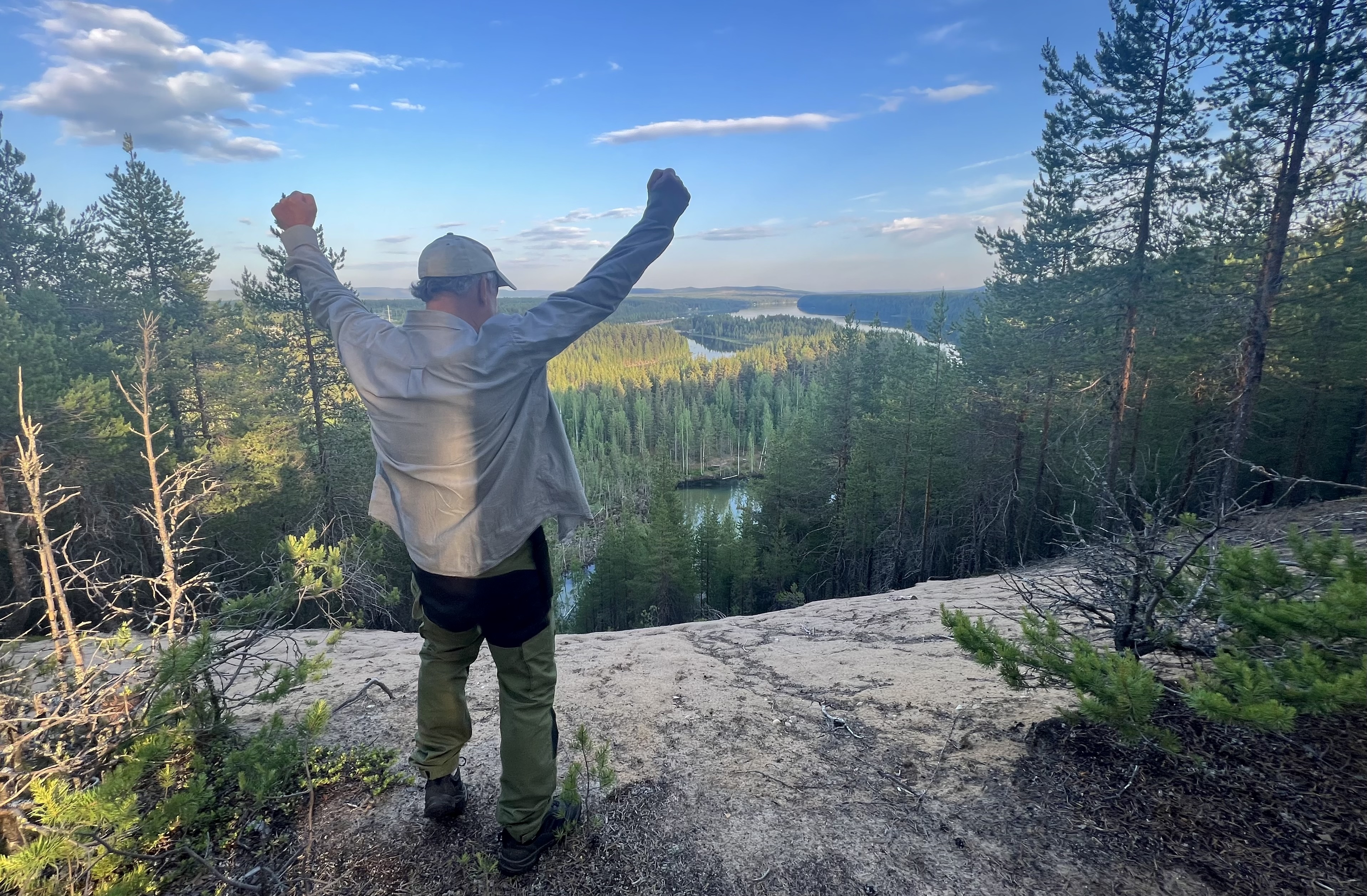 Mats Karström vid Laxholmen.