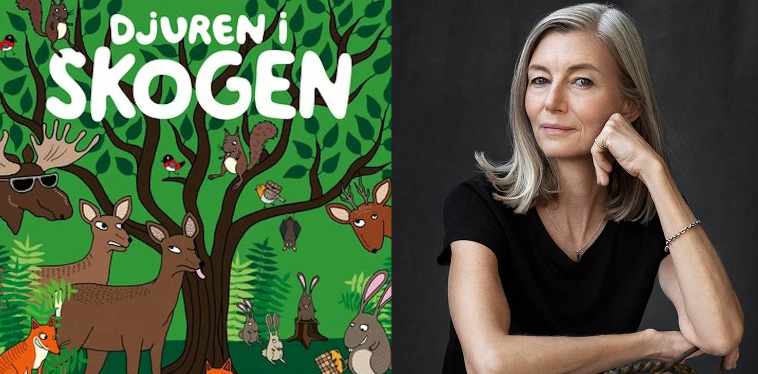 Omslaget till boken Djuren i skogen av Sarah Sheppard – Årets folkbildare 2025.