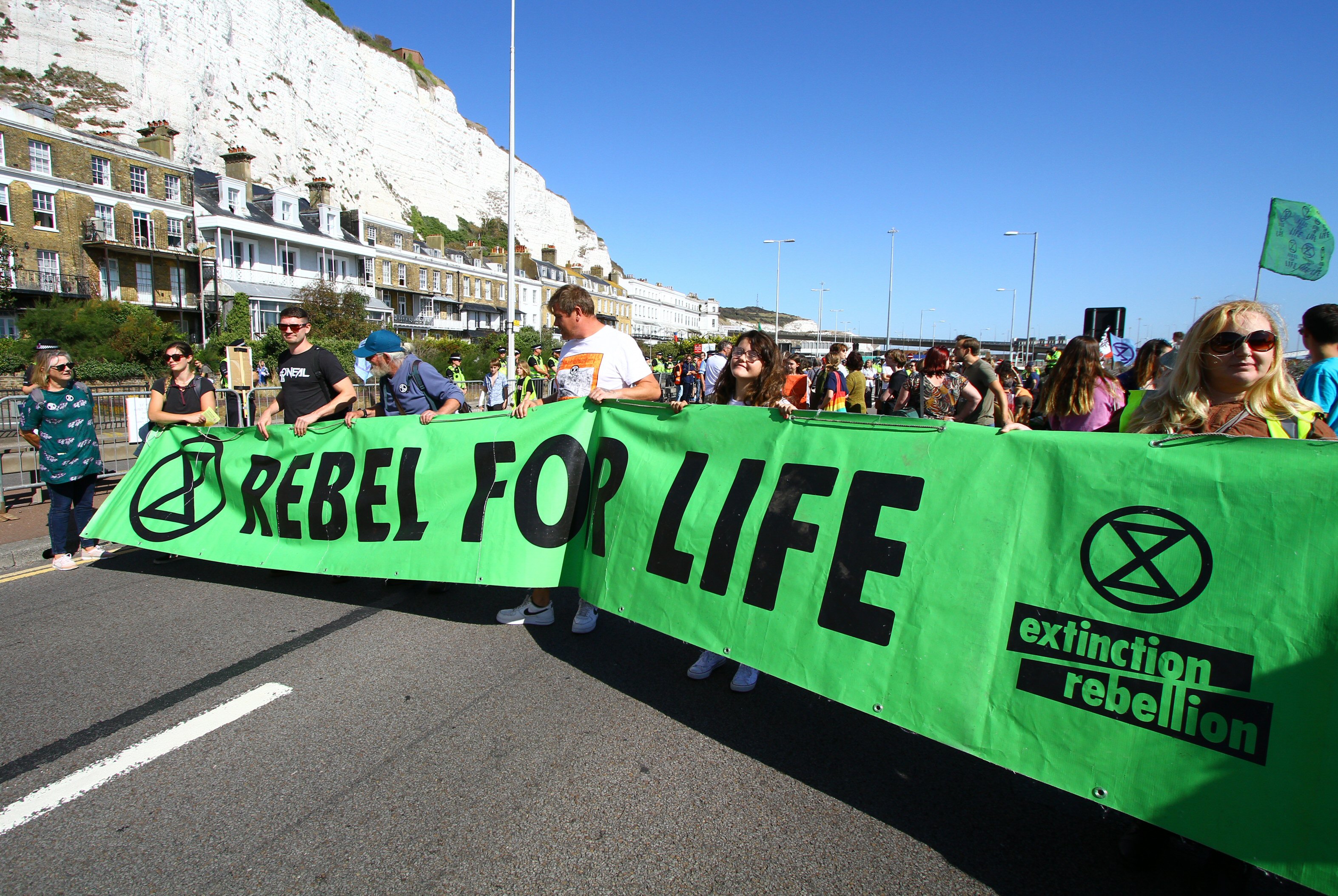 Extinction rebellion i Kent.