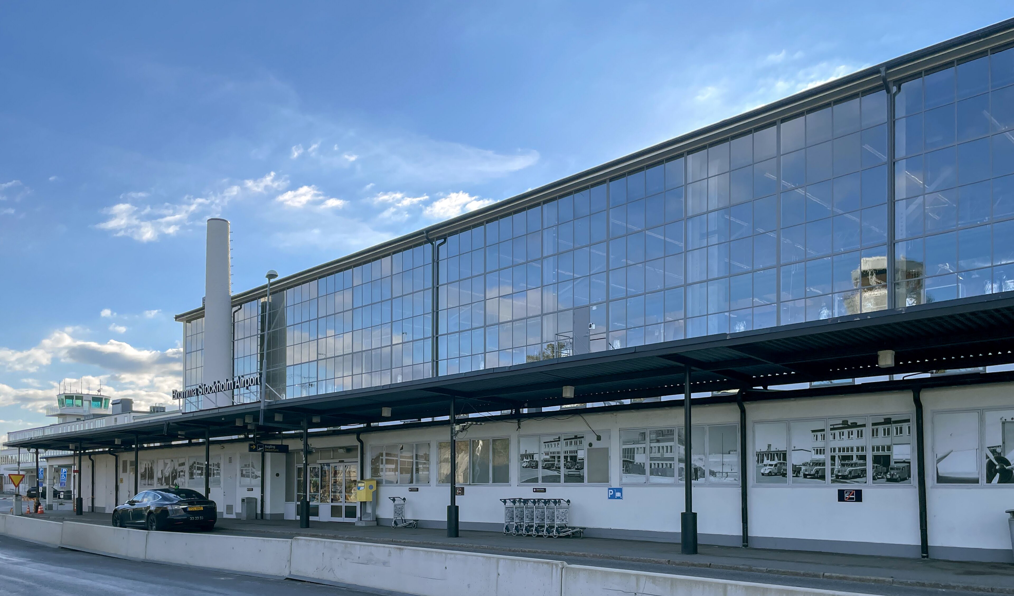 Bromma flygplats.