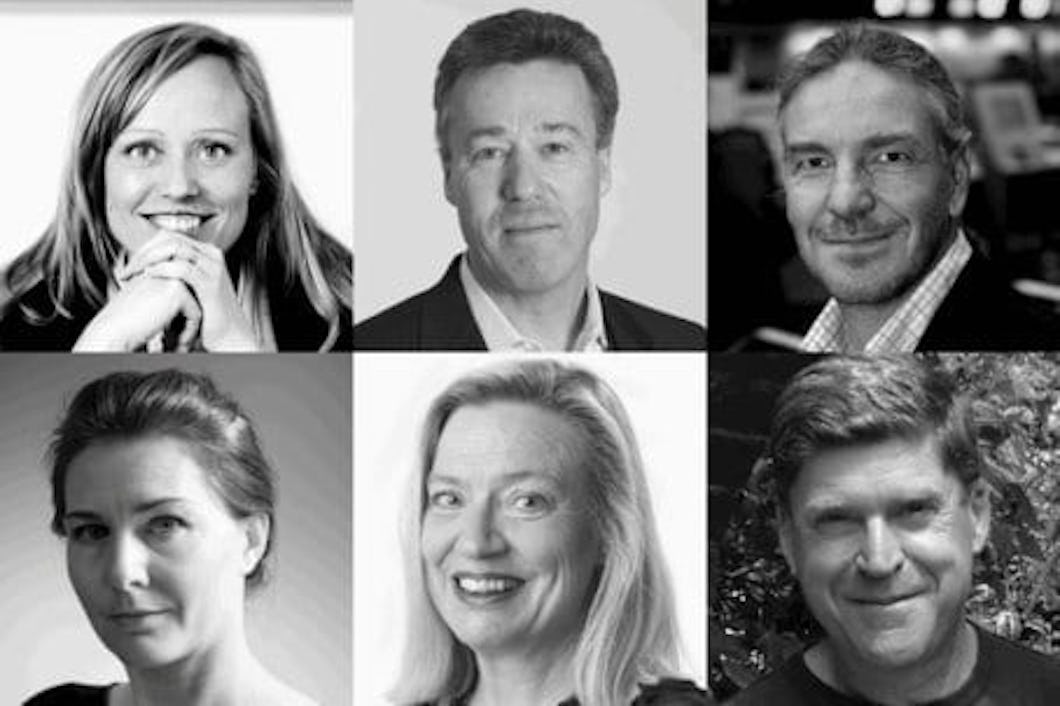 Samtliga juryordföranden i 100-wattaren 2013, Annica Axelsson, Strålfors, Björn Larsson, Swedbank, Ulf Hermansson-Samell, SAS, Martina Johansson, Sony Mobile, Karin Rågsjö, Smittskyddsinstitutet och Åke Balfors, Com Hem.